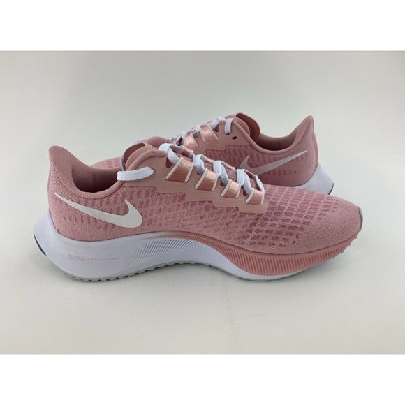 Nike Air Zoom Pegasus 37 Pink White Women's Running Shoes Sneakers - Picture 11 of 12